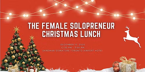 The Female Solopreneur Christmas Lunch