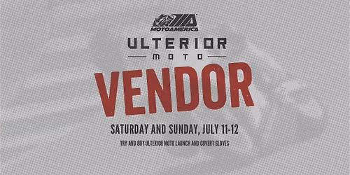 Laguna Seca Vendor Booth
