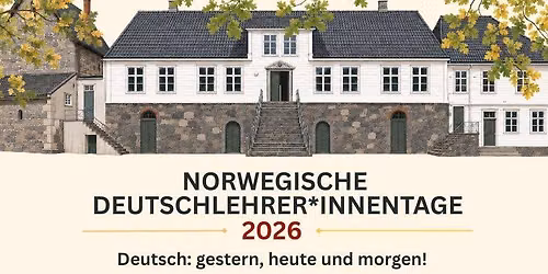 Tyskl\u00e6rerdagene 2026 i Stavanger