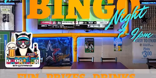Bingo Thursdays at Fanatics!