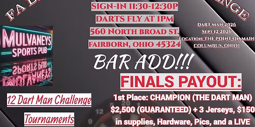 FA DARTS DART MAN CHALLENGE 