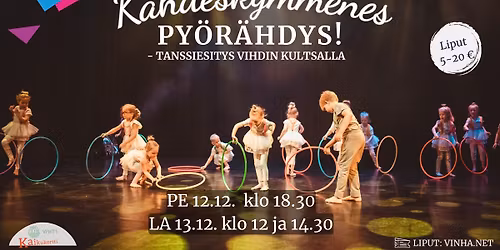 Kahdeskymmenes pyörähdys! - tanssiesitys Vihdin Kultsalla