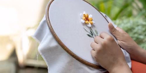 Tote Embroidery Workshop