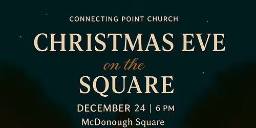 Community Christmas Eve Service On The Square
