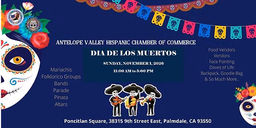 2026 PALMDALE DIA DE LOS MUERTOS CELEBRATION WITH THE OLD DAWGS