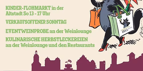 Herbstzauber mit Stadt- & G\u00e4sschen Flohmarkt in Zell (Mosel)