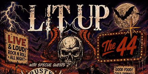 HALLOWEEN! @ 44 W\/ LIT UP  RUSTY HALOS | MAGNUM AXE|