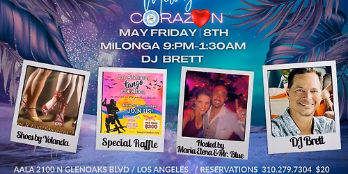 Milonga Coraz\u00d3n "Blue\ud83d\udc99Vibes" DJ Brett 