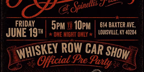 Whiskey Row Car Show Pre-Party