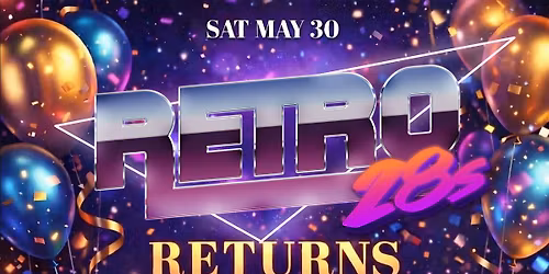 Retro28s - RETRO RETURNS - ft Disco Mick & Rock-Q | Moonee Ponds
