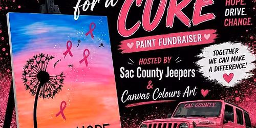 Paint & Sip for Hope - Breast Cancer Fundraiser