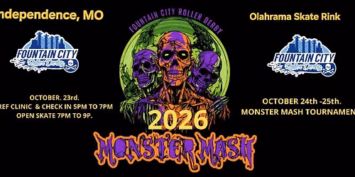 Midwest Monster Mash Open Division USARS Tournament Hosted By: FCRD