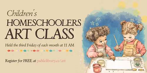 Children's Homeschooler Art Class