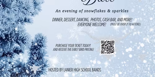 Winter Wonderland Ball hosted by the Lanier Longhorn Band