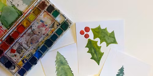 Watercolor Holiday Cards