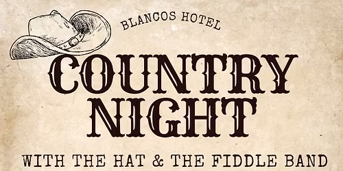 Country Night with The Hat & The Fiddle Band