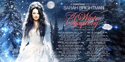 Sarah Brightman at Ruth Eckerd Hall