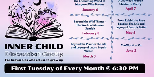 Inner Child Discussion Group: For grown-ups who refuse to grow up