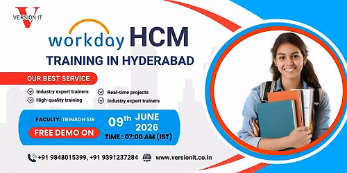 Workday HCM Training in Hyderabad - Version IT | Free demo
