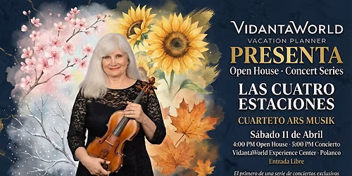 Concert Series Open House con el Cuarteto Ars Musik