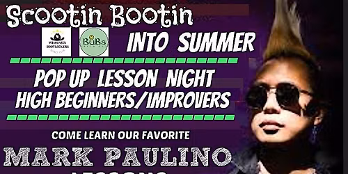 Pop Up Line Dance Workshop - Scootin Bootin the Paulino's