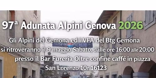 97 Adunata Alpini Genova 2026