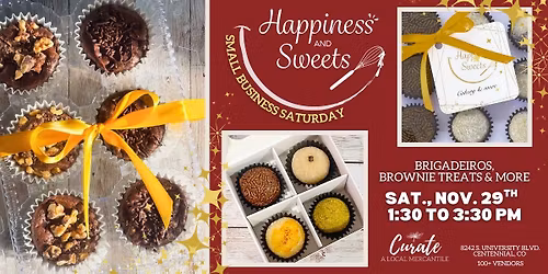Happiness & Sweets at Curate Mercantile