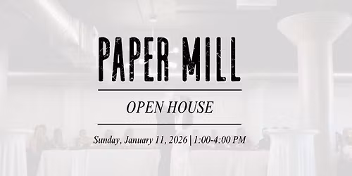 Paper Mill on The Landing Open House