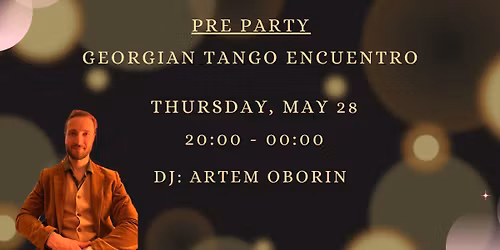 Pre-Party | Georgian Tango Encuentro 2026