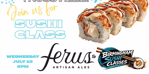 Beginner Sushi Class - Trussville, Alabama