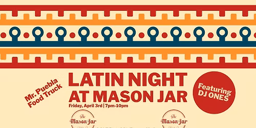 Latin Night at Mason Jar with DJ ONES