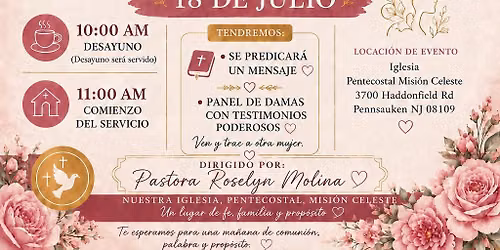Ministerio de Damas Florecer Conferencia
