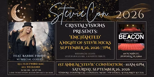 Enchanted - A Night of Stevie Nicks feat. Barbie Firooz