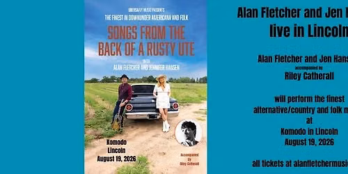 Songs from the Back of a Rusty Ute - Alan Fletcher Live