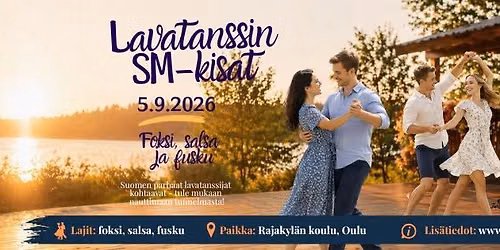 Lavatanssin SM-kilpailut 5.9.2026 Oulussa