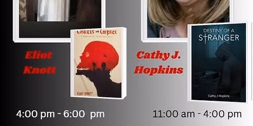 Cathy J. Hopkins & Eliot Knott author signing