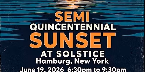 Semi-Quincentennial Sunset at Solstice Celebration.