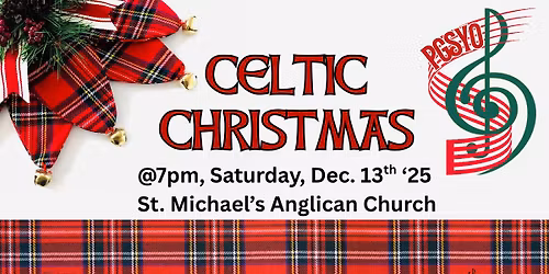 Celtic Christmas with the PG Symphony Youth Orchestra and guests! 