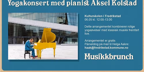 Musikkbrunch i Aktivitetsuka: Yogakonsert med Aksel Kolstad