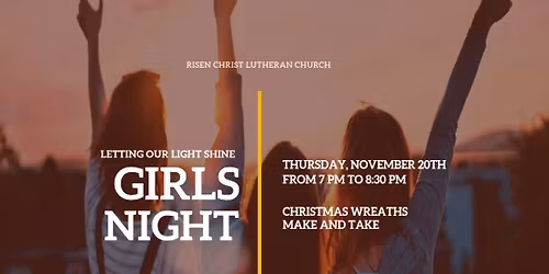 Letting Our Light Shine Girls Night