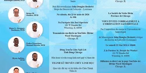 Ordination to the Priesthood of the Society of the Divine Word