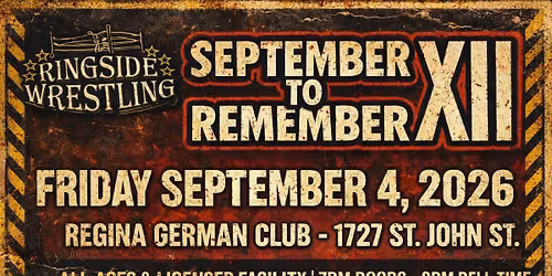 Ringside Wrestling: September to Remember XII