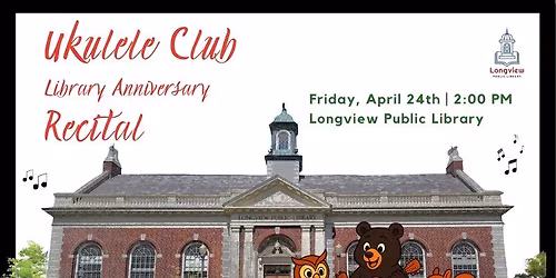 Ukulele Club Library Anniversary Recital