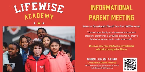 LifeWise Academy Informational Parent Meeting