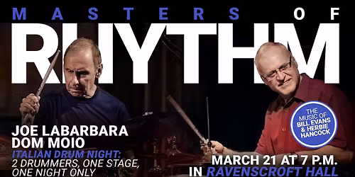 Dom Moio and Joe Labarbera: The Music of Bill Evans and Herbie Hancock