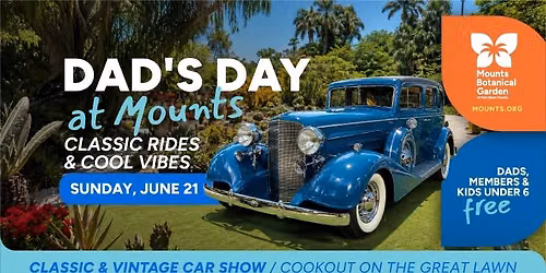 Dad's Day in the Garden: Classic Rides & Cool Vibes