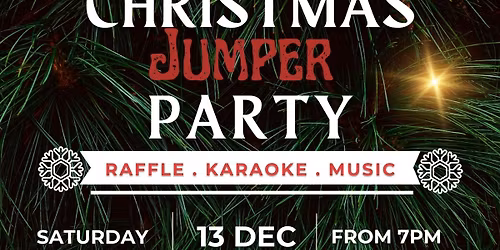 Ugly Christmas Jumper Party 