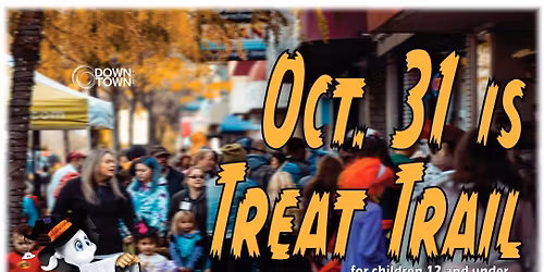 The Downtown Vernon Treat Trail, is baaaaack! Bring the kids to our neighbourhood first.  Oct. 31.