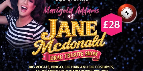 Marigold Addams as Jane McDonald Drag Tribute Show