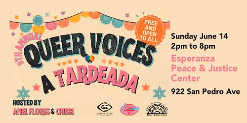 9th Annual Queer Voices 2026: A Tardeada